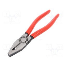 1 pcs x KNIPEX - 03 01 200 - Pliers, for gripping and cutting,universal, 200mm