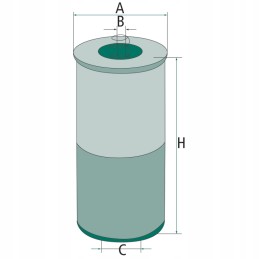 Engine oil filter 13mm mann filter