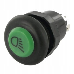 Push button switch for work lamps round with