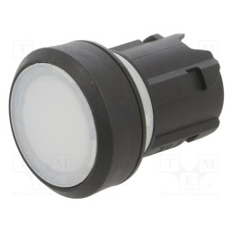 1 pcs x EAO - 45-2231.11N0.000 - Switch: push-button, 22mm, Stabl.pos: 1, white, IP66,IP67,IP69K