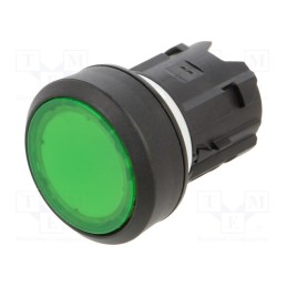 1 pcs x EAO - 45-2231.11H0.000 - Switch: push-button, 22mm, Stabl.pos: 1, green, IP66,IP67,IP69K