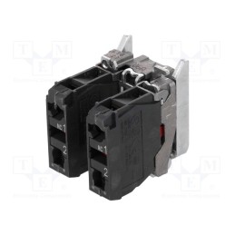 1 pcs x SCHNEIDER ELECTRIC - ZB4BZ104 - Contact block, 22mm, Harmony XB4, -25÷70°C, front fixing
