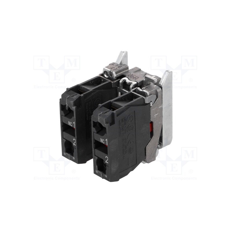 1 pcs x SCHNEIDER ELECTRIC - ZB4BZ104 - Contact block, 22mm, Harmony XB4, -25÷70°C, front fixing