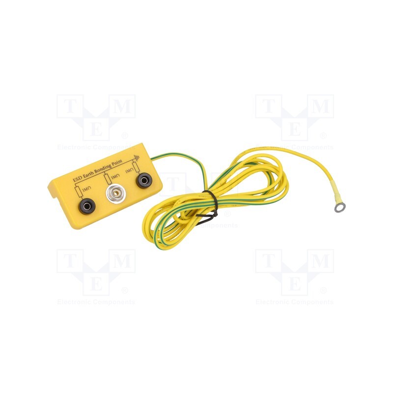 1 pcs x STATICTEC - STW2200 - Grounding of cable systems, ESD, 1MΩ, 2m