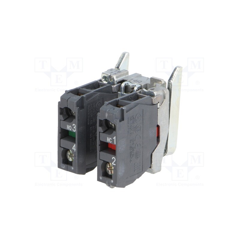 1 pcs x SCHNEIDER ELECTRIC - ZB4BZ105 - Contact block, 22mm, Harmony XB4, -25÷70°C, front fixing
