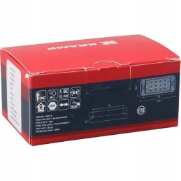 Rectangular combination rear lamp LED 12 24v Kramp