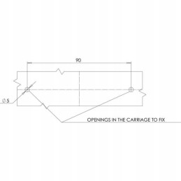 Rectangular combination rear lamp LED 12 24v Kramp