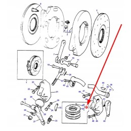 71702005 brake lining set