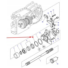 3801427m1 spacer ring 80 x 2