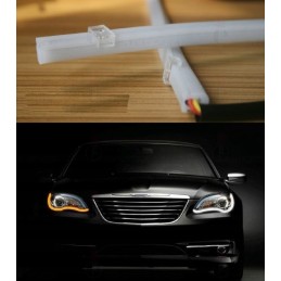 2in1 LED daytime running lights floating turn signal 60