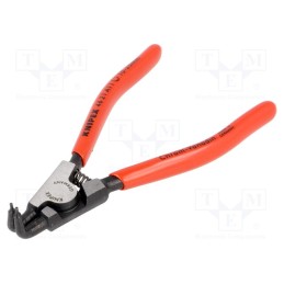 1 pcs x KNIPEX - 46 21 A11 - Pliers, for circlip,curved, external, 10÷25mm, Pliers len: 125mm
