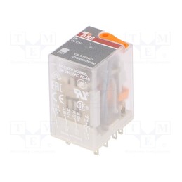 1 pcs x ABB - 1SVR405612R7000 - Relay: electromagnetic, 3PDT, Ucoil: 110VAC, Icontacts max: 10A