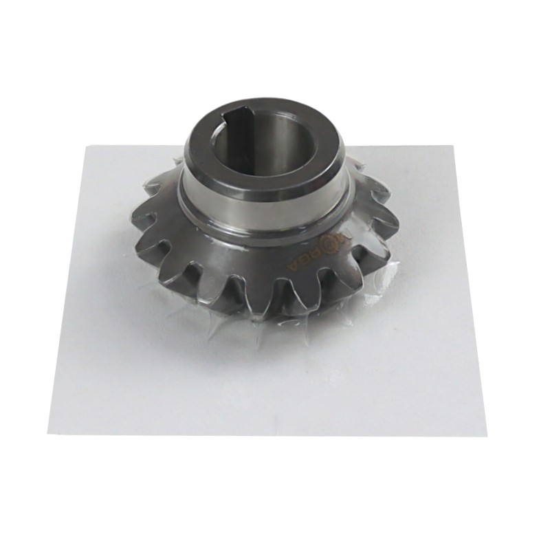 Small bevel wheel Polish rotary mower