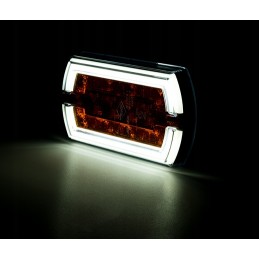 Combined front lamp 32 LED neon flasher Horpol
