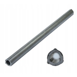 Internal triangle PTO pipe 26 5x3 5mm l 100cm