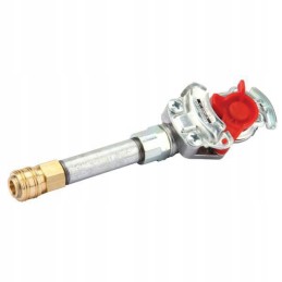 Head with automatic connection with a spring connection