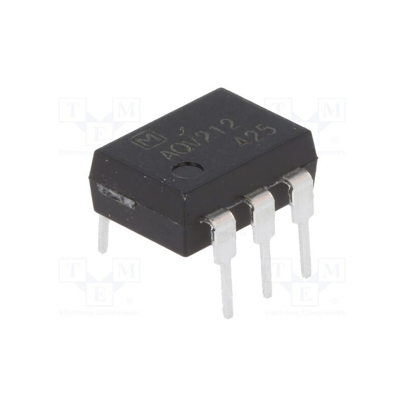 1 pcs x PANASONIC - AQV212 - Relay: solid state, Icntrl max: 3mA, 550mA, max.60VAC, max.60VDC