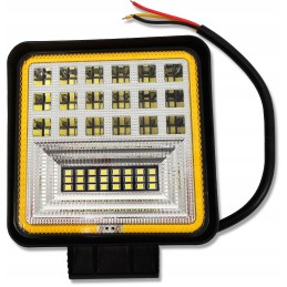 Reflector LED work lamp square 12 30v 126w