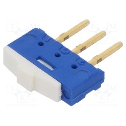 1 pcs x PTR HARTMANN - SR254T - Switch: slide, Pos: 2, 500mA/24VDC, THT, Leads: straight, -40÷85°C