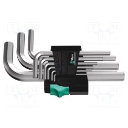 1 set x WERA - 5021406001 - Wrenches set, Hex Plus key, 8pcs.