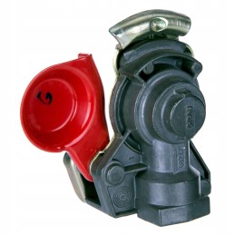 Air connector, solid red, zetor 53236911