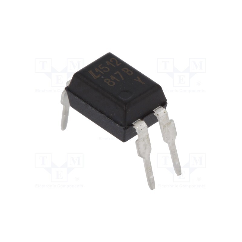 2 pcs x LITEON - LTV-817-B - Optocoupler, THT, Ch: 1, OUT: transistor, Uinsul: 5kV, Uce: 35V, DIP4