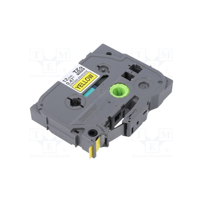 1 pcs x BROTHER - TZE-S631 - Tape, 12mm, 8m, yellow, Character colour: black, laminated,glued