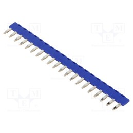 1 pcs x OMRON - PYDN-6.2-200R - Connection bridge, PIN: 20, 32A, Series: G2RV-ST, red