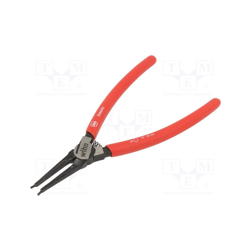 1 pcs x WIHA - 26791 - Pliers, for circlip, external, 19÷60mm, Pliers len: 180mm, Classic
