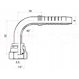 Dkr 90 forging dn8 1 2sn g1 2 hydrolider