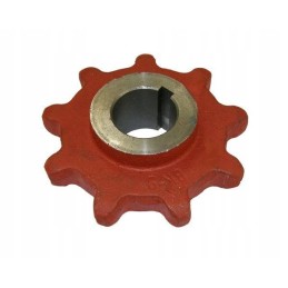 Chain wheel with 9 bison