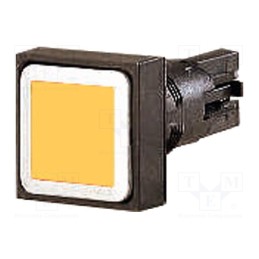 1 pcs x EATON ELECTRIC - Q25D-GE - Switch: push-button, 16mm, Stabl.pos: 1, yellow, Pos: 2, -25÷70°C