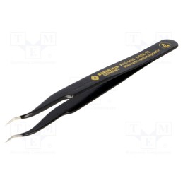 1 pcs x BERNSTEIN - 5-054-13 - Tweezers, non-magnetic, Blade tip shape: sharp, Blades: narrow