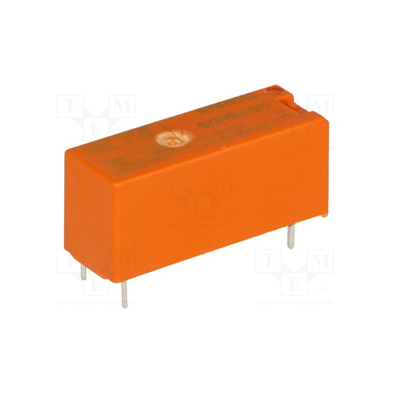 1 pcs x TE Connectivity - 1-1393225-9 - Relay: electromagnetic, SPDT, Ucoil: 12VDC, Icontacts max: 8A, PCB