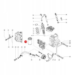 Fuel filter WK940 19 mann