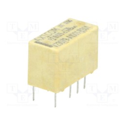 1 pcs x TE Connectivity - 1393788-3 - Relay: electromagnetic, DPDT, Ucoil: 5VDC, 2A, 0.5A/125VAC, THT