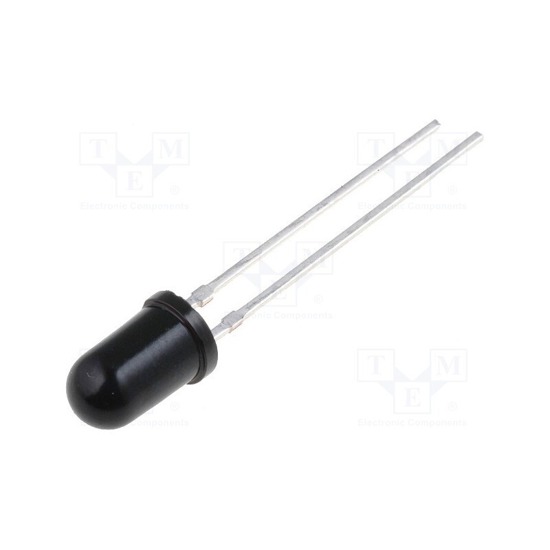 2 pcs x VISHAY - BPV10NF - PIN IR photodiode, 5mm, THT, 940nm, 40°