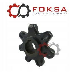 Lower elevator wheel with 7 Claas Mega Lexion 674143