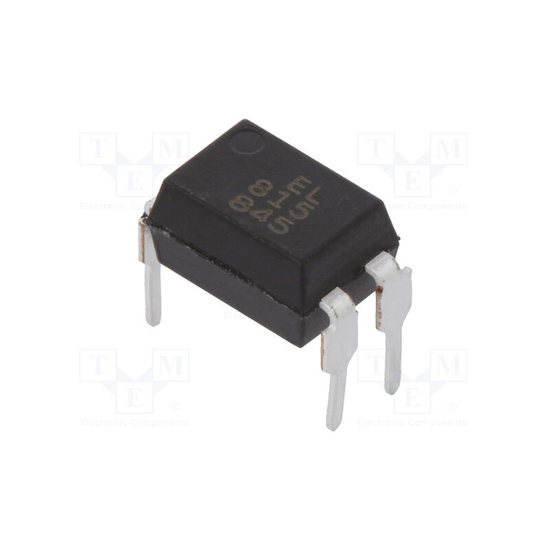1 pcs x EVERLIGHT - EL815 - Optocoupler, THT, Ch: 1, OUT: Darlington, Uinsul: 5kV, Uce: 35V, DIP4