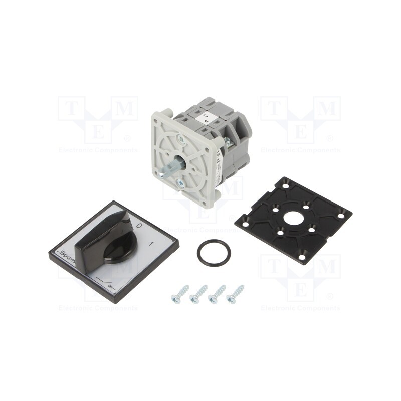 1 pcs x SPAMEL - ŁK16R-2.8211\P03 - Switch: cam switch, Stabl.pos: 2, 16A, 0-1, for building in, Pos: 2