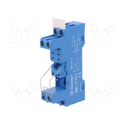 1 pcs x FINDER - 95.85.3SMA - Socket, 10A, 250VAC, for DIN rail mounting, screw terminals, IP20