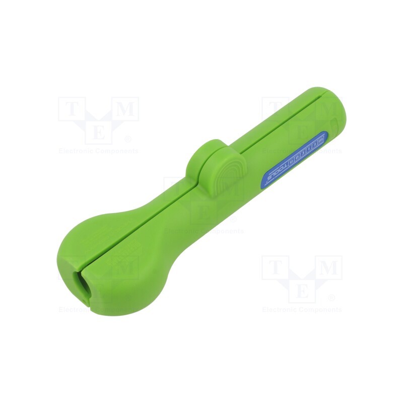 1 pcs x WEICON - NO. 13 GREEN LINE - Stripping tool, Øcable: 6÷13mm, Wire: round, Tool length: 140mm