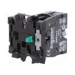 1 pcs x SCHNEIDER ELECTRIC - ZBE501 - Contact block, 22mm, Harmony XB4, -40÷70°C, front fixing