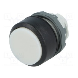 1 pcs x ABB - 1SFA611101R1105 - Switch: push-button, 22mm, Stabl.pos: 2, white, MLB-1, IP66, flat