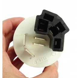 Connection cube for 6 pins 6 3mm to the ignition switch