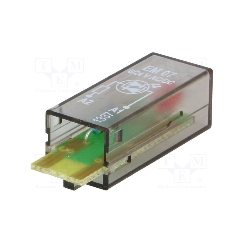 1 pcs x SCHRACK - 6-1415036-1 - Module protecting, 24VAC, Series: PT