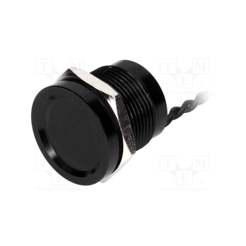 1 pcs x ONPOW - PS193Z10YBK1 - Switch: piezoelectric, Pos: 2, SPST-NO, 0.2A/24VAC, 0.2A/24VDC