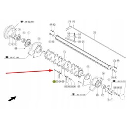 233572 0 screw 6 mm claas
