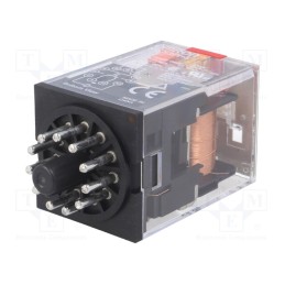 1 pcs x OMRON - MKS3PI-5 AC230 - Relay: electromagnetic, 3PDT, Ucoil: 230VAC, Icontacts max: 10A