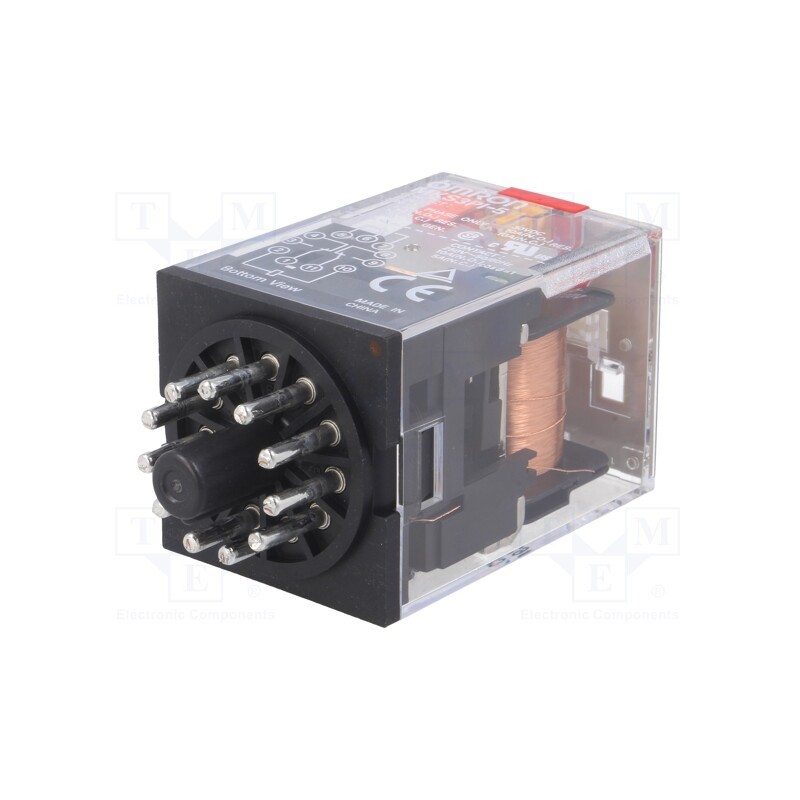 1 pcs x OMRON - MKS3PI-5 AC230 - Relay: electromagnetic, 3PDT, Ucoil: 230VAC, Icontacts max: 10A
